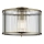 Endon 106265 - Taklampa RIDGETON 1xE27/10W/230V mässing