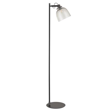 Endon 107013 - Golvlampa URBAN 1xE27/10W/230V svart/rökig
