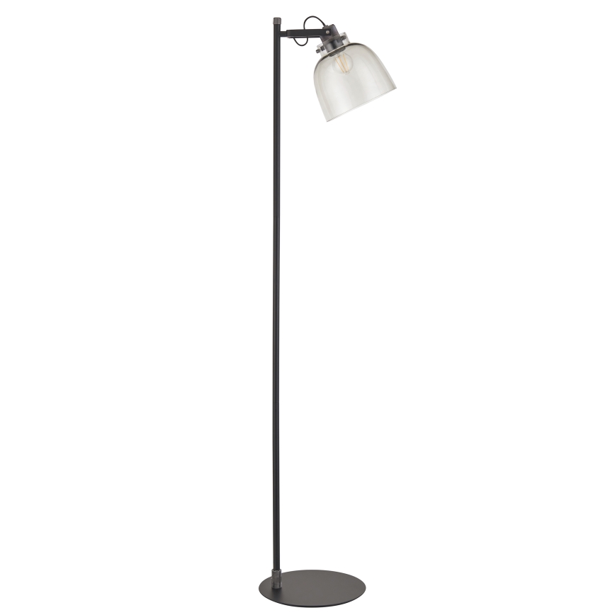 Endon 107013 - Golvlampa URBAN 1xE27/10W/230V svart/rökig