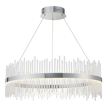 Endon 107108 - LED-pendel på vajer LED/56W/230V 3000K blank krom
