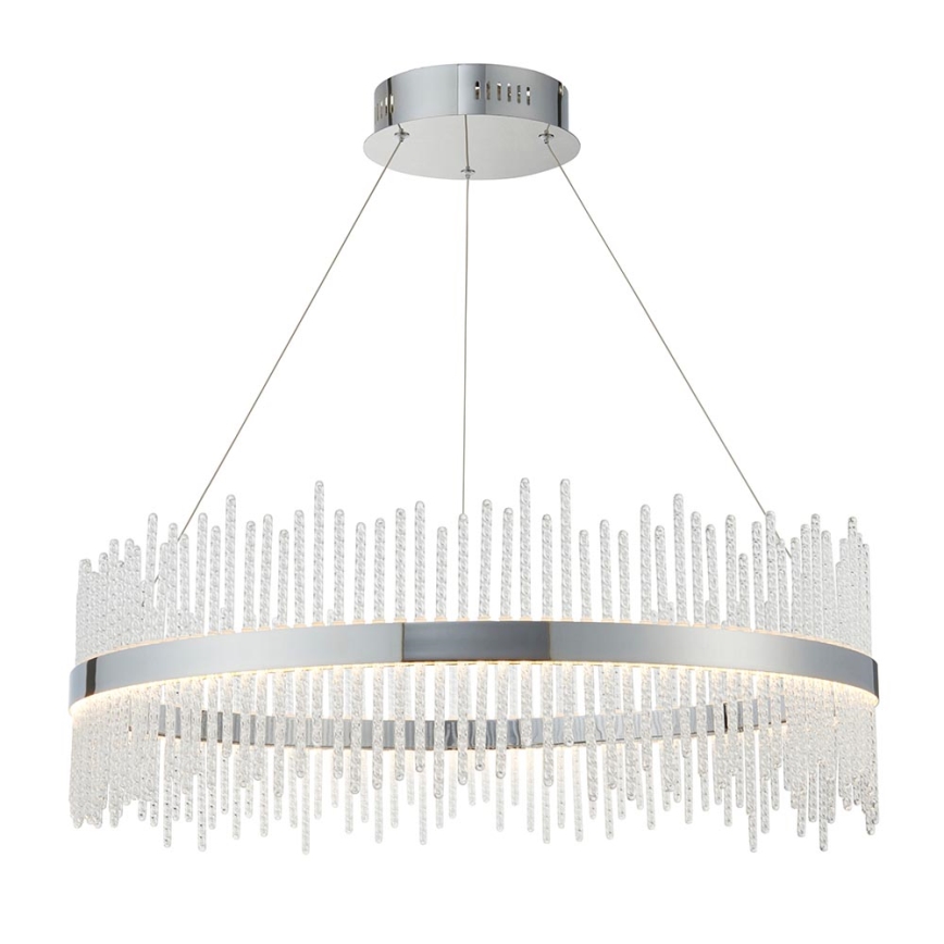 Endon 107108 - LED-pendel på vajer LED/56W/230V 3000K blank krom