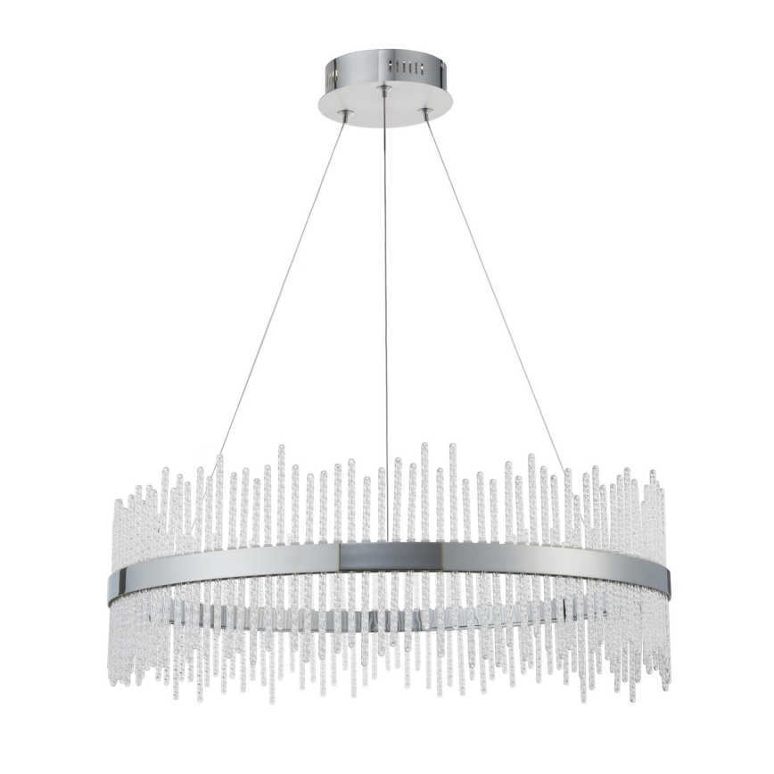 Endon 107108 - LED-pendel på vajer LED/56W/230V 3000K blank krom