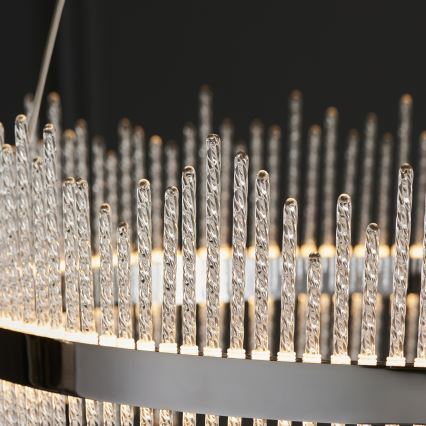 Endon 107108 - LED-pendel på vajer LED/56W/230V 3000K blank krom