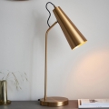 Endon 107527 - Bordslampa KARNA 1xE27/10W/230V mässing