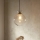 Endon 107948 - Takpendel med kabel 1xE27/10W/230V guldfärgad/rökgrå