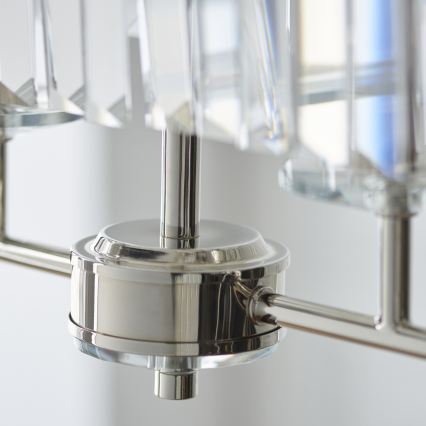Endon 109058 - Elegant taklampa med kedja, 4xE14/6W/230V, polerad krom
