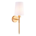 Endon 110738 - Vägglampa 1xE14/6W/230V vit/guld