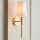 Endon 110738 - Vägglampa 1xE14/6W/230V vit/guld