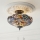 Endon 111915 - Ytmonterad Tiffany-taklampa SULLIVAN 3xE27/10W/230V Ø 40 cm