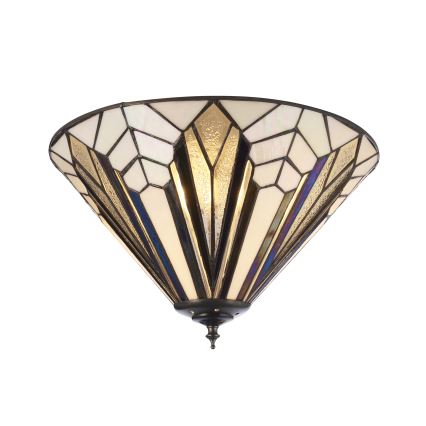 Endon 112191 - Taklampa Tiffany ASTORIA 2xE27/60W/230V Ø 40 cm