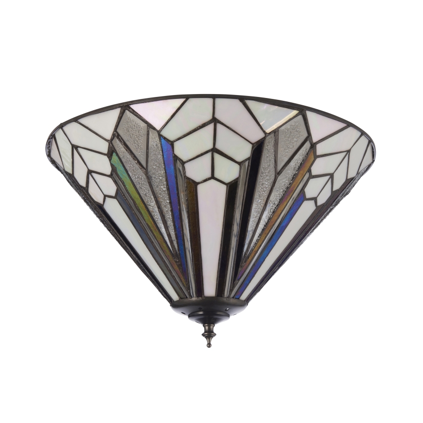 Endon 112191 - Taklampa Tiffany ASTORIA 2xE27/60W/230V Ø 40 cm