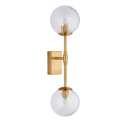 Endon 114042 - Vägglampa 2xG9/3,2W/230V guld