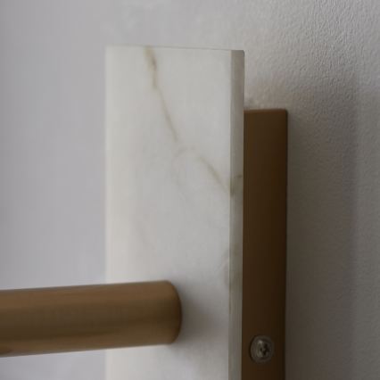 Endon 114200 - Vägglampa 1xE14/7W/230V beige/guld