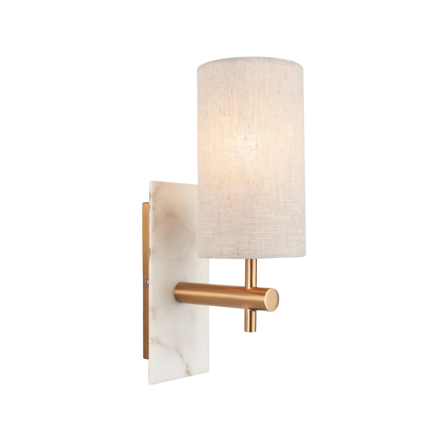 Endon 114201 - Vägglampa 1xE14/7W/230V beige/guld