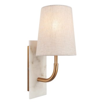 Endon 114202 - Vägglampa 1xE14/7W/230V beige/guld