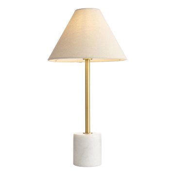 Endon 114211 - Bordslampa 1xE14/7W/230V beige/mässing