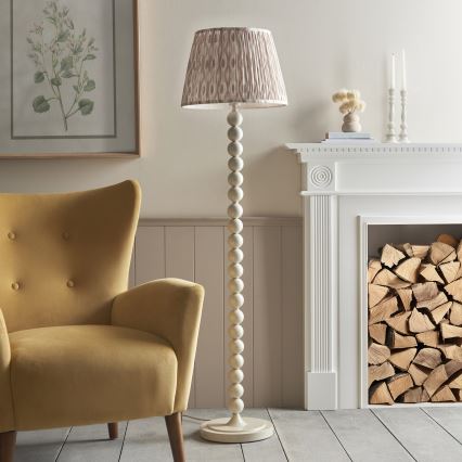 Endon 114632 - Golvlampa HIGGLEDY 1xE27/10W/230V beige