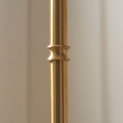 Endon 114778 - LED Dimmbar uppladdningsbar golvlampa BURLEY LED/1,5W/5V 3600 mAh mässing/blå