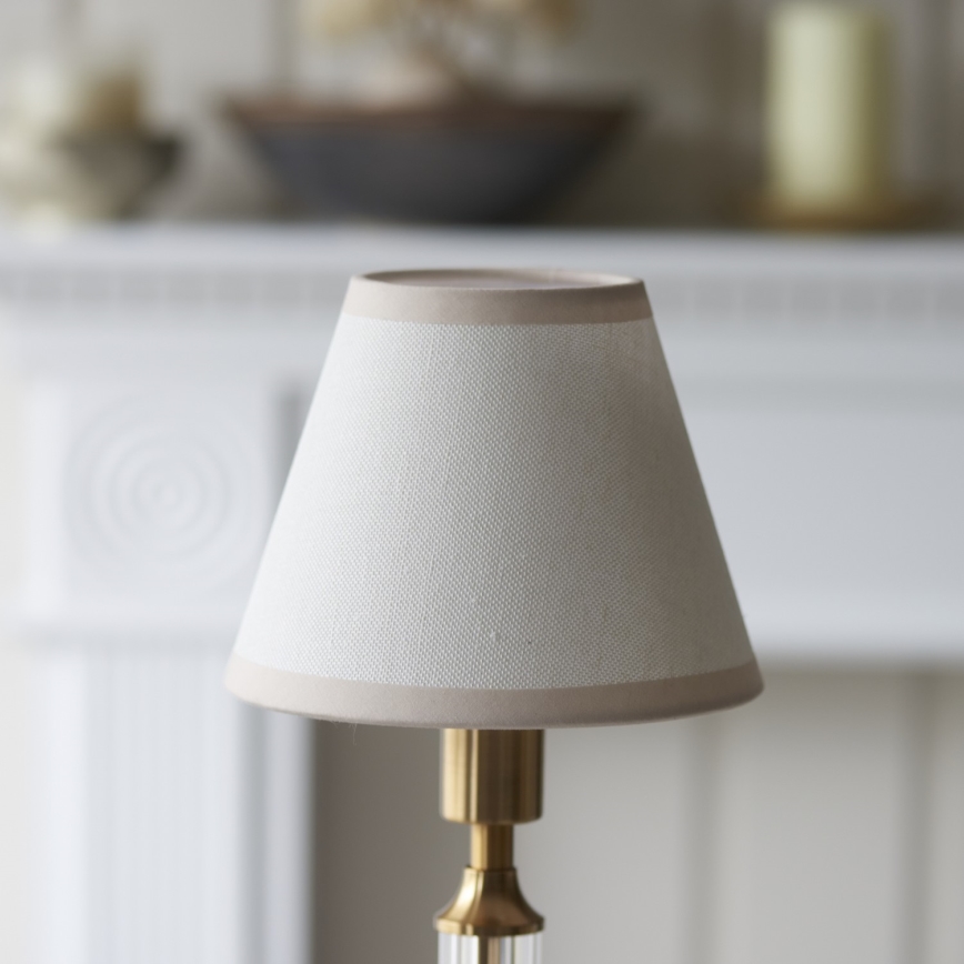 Endon 114849 - LED Ljusreglerad uppladdningsbar bordslampa MORTON LED/1,5W/5V 3600 mAh mässing/beige