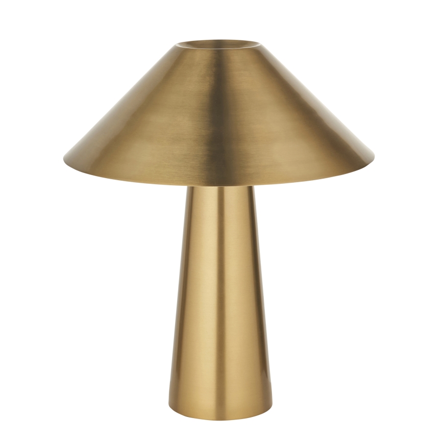 Endon 118685 - Bordslampa ISAK 1xE27/10W/230V guldfärgad