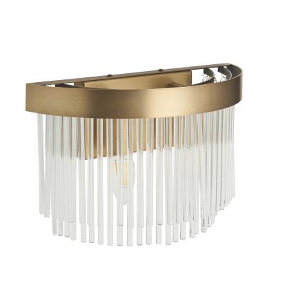 Endon 119125 - Vägglampa CLERMONT 2xE14/6W/230V mässing
