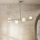 Endon 120038 - Taklampa på stång CERCHIO 4xG9/5W/230V mässing