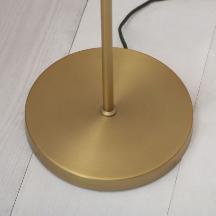 Endon 120042 - Golvlampa CERCHIO 3xG9/5W/230V mässing