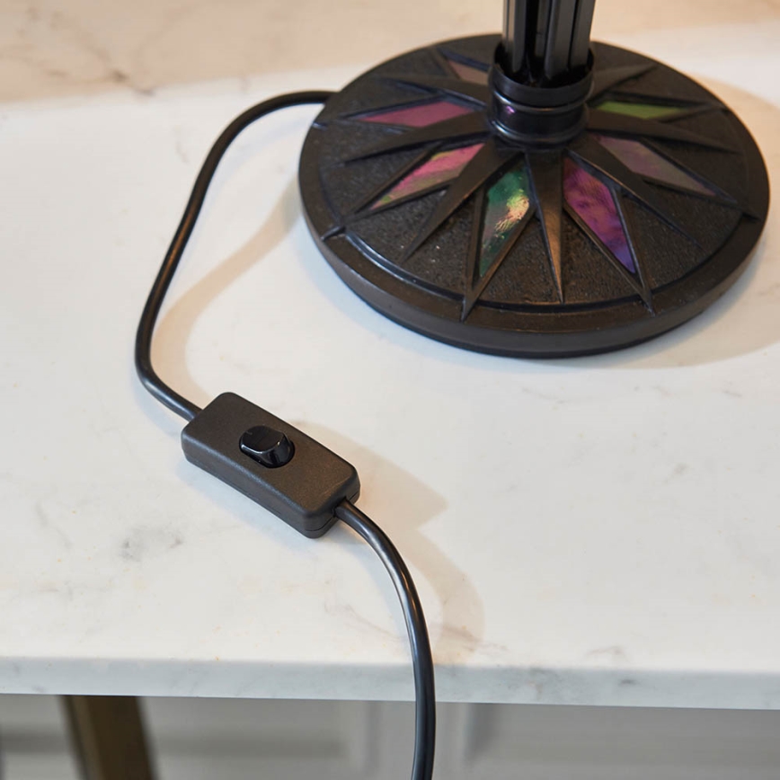 Endon 63939 - Bordslampa Tiffany ASTORIA 2xE27/60W/230V Ø 40 cm
