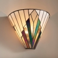 Endon 63940 - Vägglampa Tiffany ASTORIA 1xE14/40W/230V