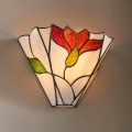Endon 63964 - Vägglampa Tiffany BOTANICA 1xE14/40W/230V