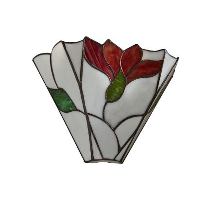 Endon 63964 - Vägglampa Tiffany BOTANICA 1xE14/40W/230V