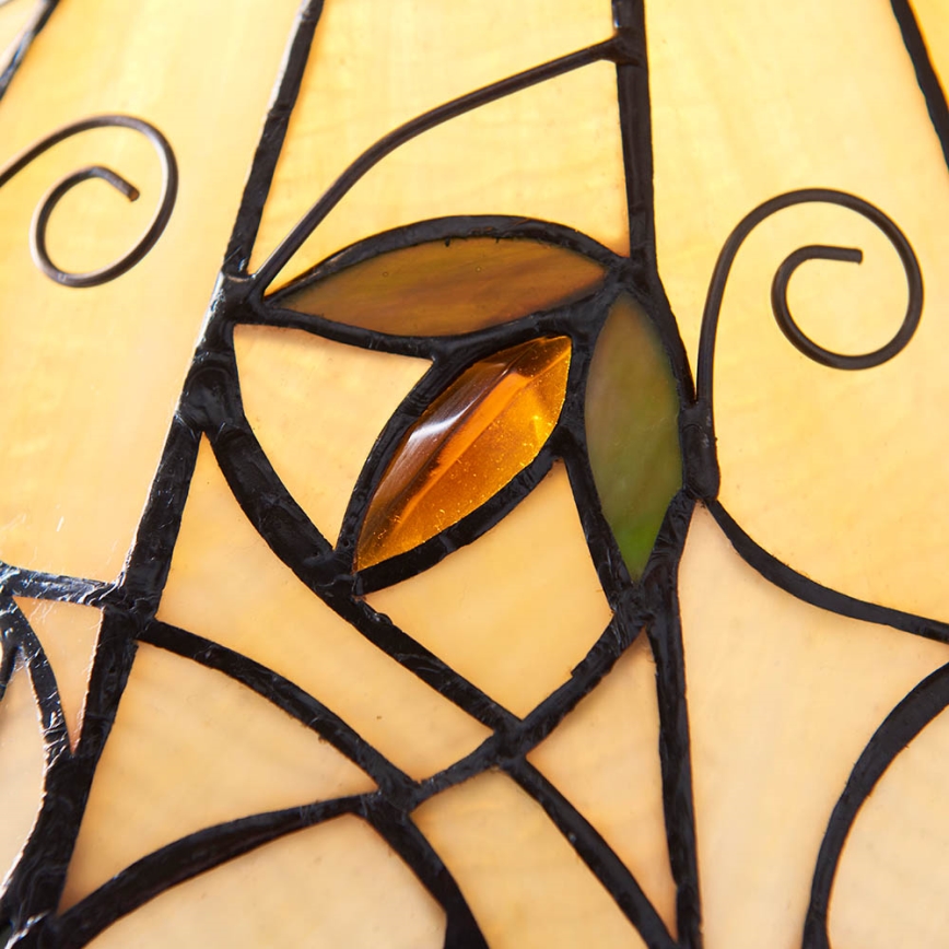 Endon 64195 - Tiffany-bordslampa JAMELIA 1xE27/60W/230V Ø 31 cm