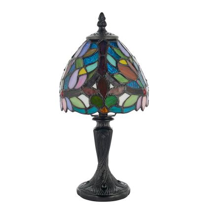 Endon 64331 - Bordslampa Tiffany SYLVETTE 1xE14/40W/230V Ø 15 cm