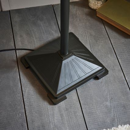 Endon 64383 - Golvlampa Tiffany WILLIOW 2xE27/60W/230V Ø 42,5 cm