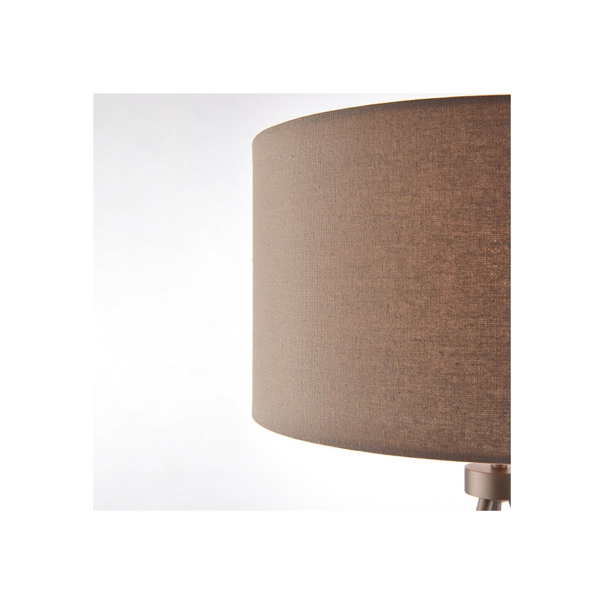 Endon 66986 - Bordslampa TRI 1xE27/40W/230V mässing/beige