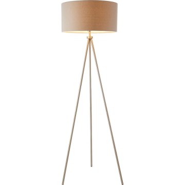 Endon 66987 - Golvlampa TRI 1xE27/60W/230V beige