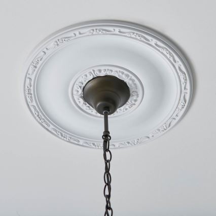 Endon 67045 - Taklampa med kedja Tiffany FARGO 1xE27/60W/230V Ø 40 cm