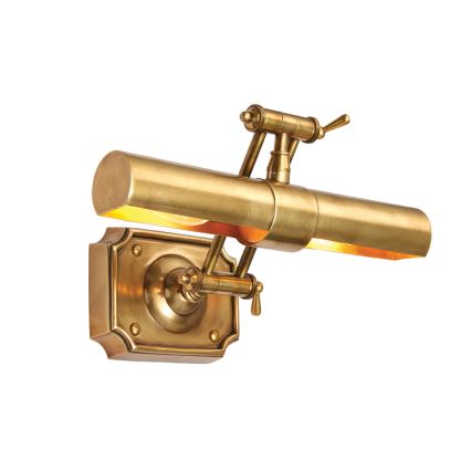Endon 69832 - Tavelampa WINCHESTER 2xE14/6W/230V 35,5 cm mässing