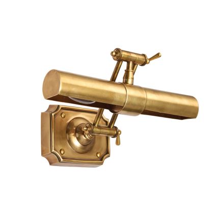 Endon 69832 - Tavelampa WINCHESTER 2xE14/6W/230V 35,5 cm mässing
