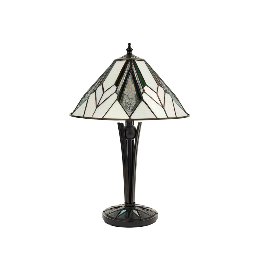 Endon 70365 - Bordslampa Tiffany ASTORIA 1xE14/40W/230V Ø 30 cm