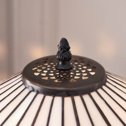 Endon 70935 - Bordslampa Tiffany FARGO 2xE27/60W/230V Ø 41,5 cm