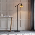 Endon 74355 - Golvlampa Tiffany DARK STAR 1xE14/40W/230V