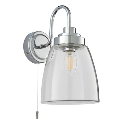 Endon 77088 - Badrumsvägglampa ASHBURY 1xE14/4W/230V IP44 blank krom