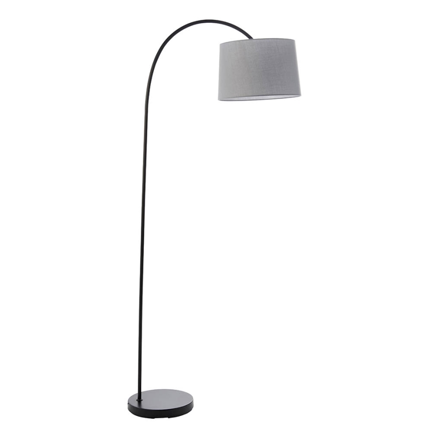 Endon 78163 - Golvlampa CARLSON 1xE27/60W/230V grå/svart