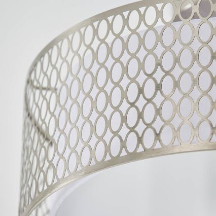 Endon 81966 - Ytmonterad ljuskrona CORDERO 3xE27/10W/230V matt krom