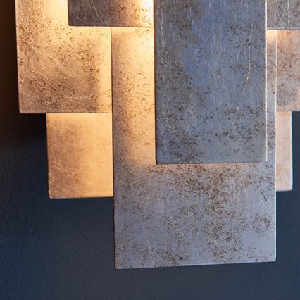 Endon 90451 - Vägglampa ALZARE 2xG9/3W/230V vit patina