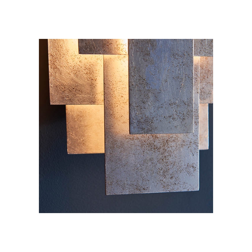 Endon 90451 - Vägglampa ALZARE 2xG9/3W/230V vit patina