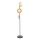 Endon 92039 - Golvlampa RUFFLE 3xG9/3W/230V svart/guld
