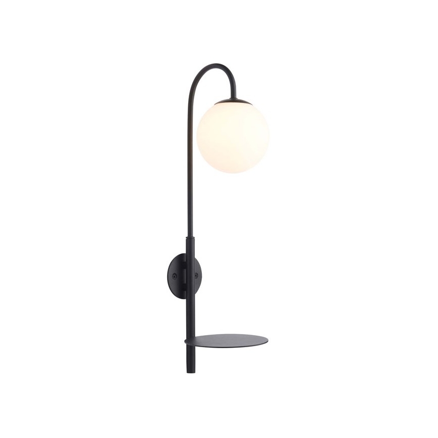 Endon 92726 - Vägglampa HALO 1xG9/3W/230V svart/vit