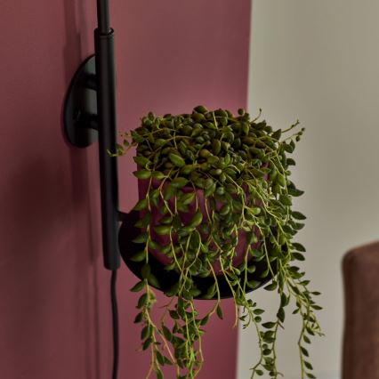 Endon 92726 - Vägglampa HALO 1xG9/3W/230V svart/vit